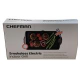 Chefman Smokeless Electric Indoor Griddle in Box