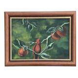Framed Oil on Canvas - Signed - 20 x 15.5