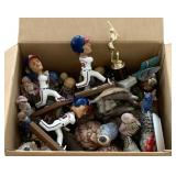 Baseball Bobble Heads & Assorted Figurines