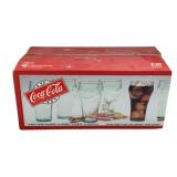 Coca Cola Soda Glasses in Box
