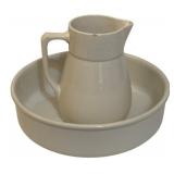 Pitcher & Bowl Set 11"x15"