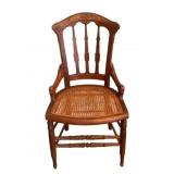 Antique Chair 35.5"x19"x18.5"