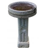 Concrete Birdbath 24"x15.5"