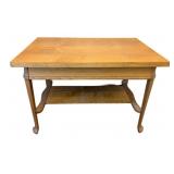 Wood Table 29.5"x42"x36"