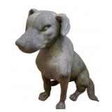 Cast Iron Dog Statue - 23 x 24 x 16