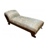 Antique Chaise Lounge 26"x74"x26"