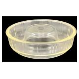 Queen Anne Glass Dish 2.5"x9"
