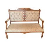 Antique Victorian Eastlake Style Settee