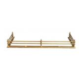 Brass Fireplace Rail Bumper Guard