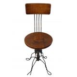 Industrial Swivel Chair att. to Max Tonk