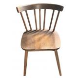Vintage Wood Chair - as is - split in seat