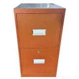 2-Drawer Metal Filing Cabinet - 28.5 x 14.75 x 18