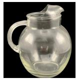 Glass Pitcher 9"x8"x6.5"