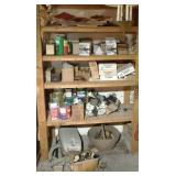 Assorted Items on Shelves Only & Floor in front