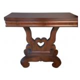 Flip Top Mahoghany Gaming Table