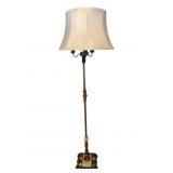 Vintage Floor Lamp w/ Shade - 60" Tall