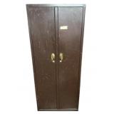 Metal Cabinet w/ Contents - 65 x 27 x 19.5