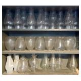 Assorted Items on 3 Shelves