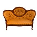 Antique Victorian Settee 36.5"x58"x28"