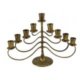 Brass Candleholder 10"x14"x4"