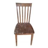 Wood Chair 41"x17.5"x17.5"
