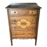 Vintage 4-Drawer Chest - 44.5 x 30 x 18