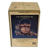 Quail Entertainment Set, Ice Bucket & Glasses