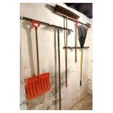 Assorted Garden Rakes & More