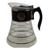 Mid-Century Coffee Pot 8"x6.5"