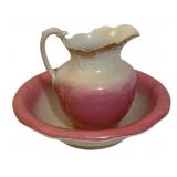 Pitcher & Bowl Set 12"x16"