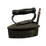 Antique Strauss Gas Iron 6"x8.5"x4"