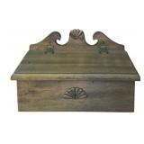 Wood Hanging Storage Box 8.5"x4.5"x6.5"