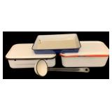 4 Enamelware Items