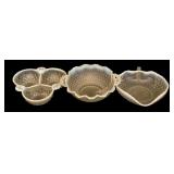 3 Fenton Dishes