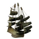Bone Model Ship 13"x11"x4"