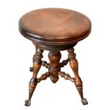 Wood Stool 18"x14.5"