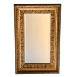 Gilt Framed Beveled Mirror 33"x20.5"