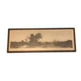 Framed Print 9.5"x24.5"