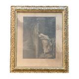 Framed Print AS IS - cracked glass 24"x20"