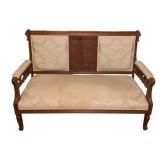 Antique Settee 38"x51"x23"