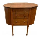 Antique Sewing Stand 30"x28.5"x14.25"