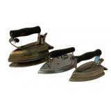 3 Vintage Irons