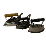 3 Vintage Irons