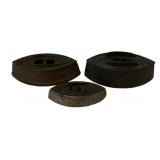 3 Cast Iron Bases