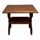 Wood Table 22"x22"x13"