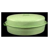 Enamelware Dutch Oven 7"x16.5"x9.5"