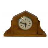 West Germany Mantle Clock 6"x10.5"x2"