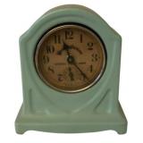 Westinghouse Enamel Clock 6"x6"x4.5"