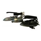 3 Vintage Irons