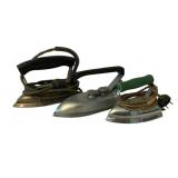 3 Vintage Irons